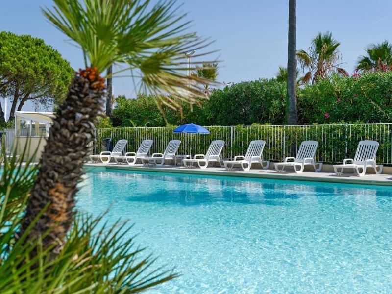 Port Frejus Cap Hermes Vue Mer Et Port Pieds Dans L'Eau Piscine Pkg Dış mekan fotoğraf